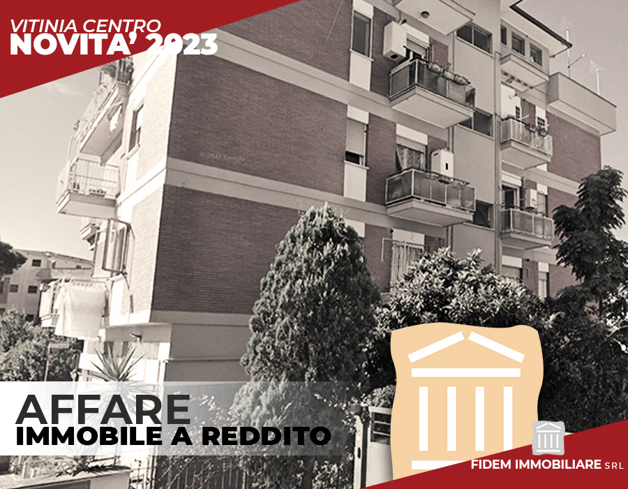 Vitinia vendita immobile a reddito – AFFARE