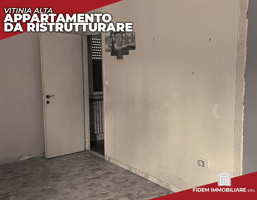 Vitinia vendita bilocale da ristrutturare