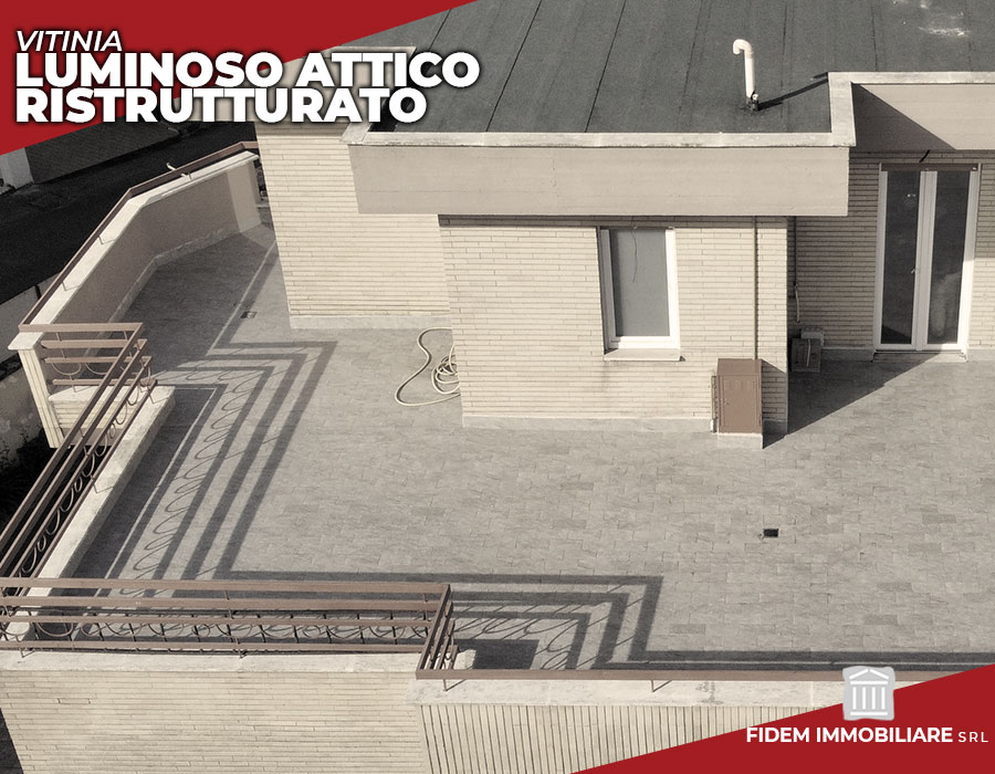 Attico ristrutturato in vendita a Vitinia