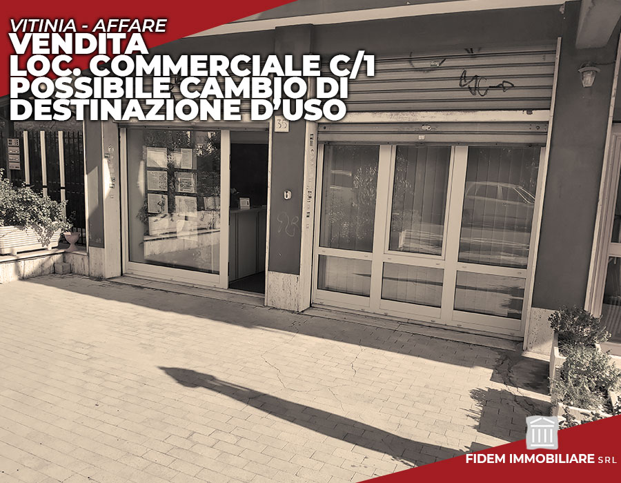 Vitinia vendita locale commerciale C1