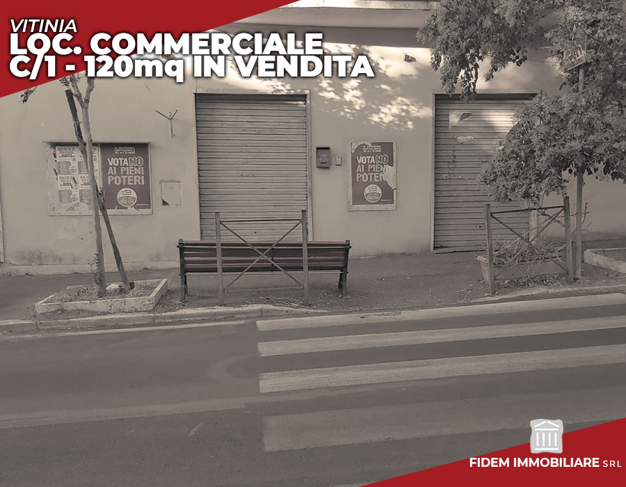 Vitinia centro vendita locale commerciale C-1